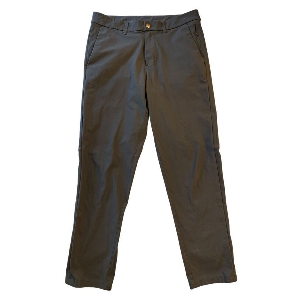 Lululemon Commission Pant Slim *Warpstreme 32" gray men's size 30
